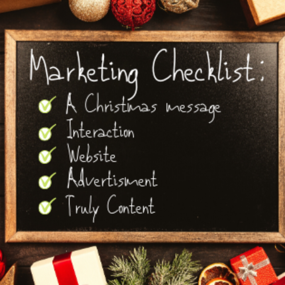 Your Christmas Marketing Checklist