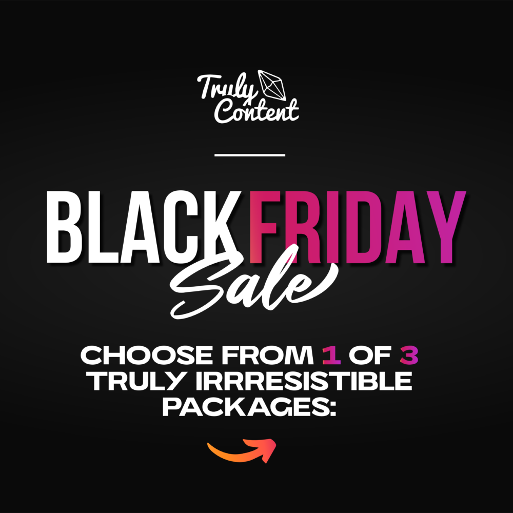 Our Black Friday Marketing Packages Are Here!